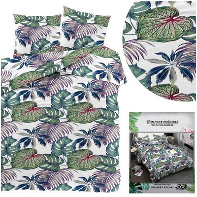 Bedding 200 x 220 3pc Satin Maria 2403