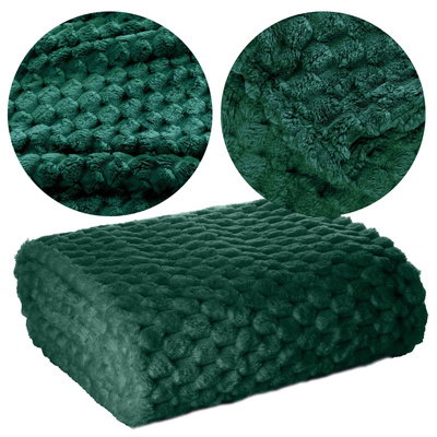 Blanket 200 x 220 Microfiber Design Cindy6 C.Green