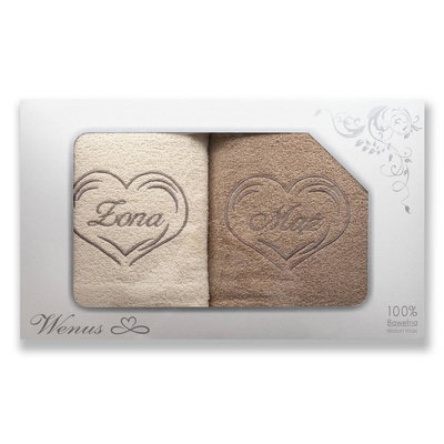 Towel Set 2pcs. 70x140 Carol 27