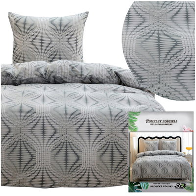 Bedding 140 x 200 2pcs Satin Maria 3087