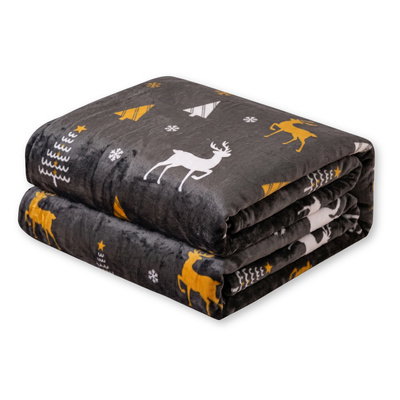 Blanket 160 x 200 Microfiber Christmas Donato 01