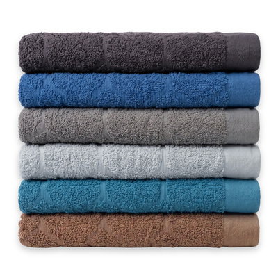 Set of 6 Towels, 70 x 140, Narcis 20 Cotton