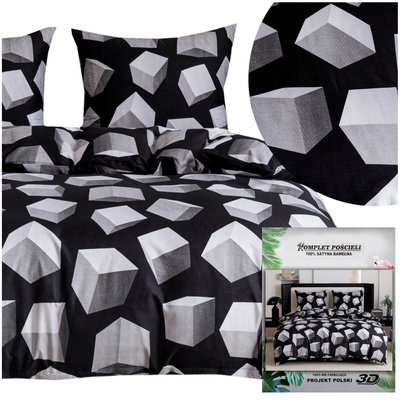 Bedding 160 x 200 3pcs Satin Maria 3122
