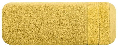Towel 50 x 90 Cotton Damla 10 500 g/m2 Mustard