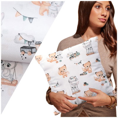 Cushion Cover 40 x 40 Cotton for Jasiek Pillow Belluno 234