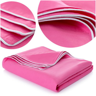 Quilt Pouch 220 x 200 Cotton Andrychowski Pink