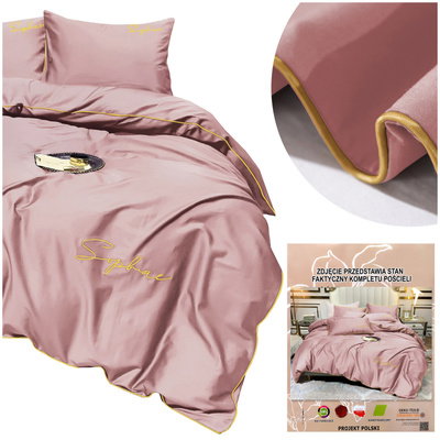 Bedding set 220 x 200 3 pieces with Areta 10 embroidery