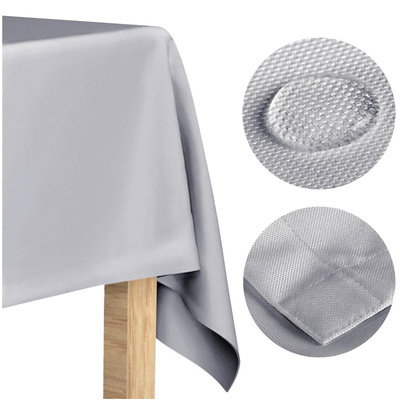 Obrus 150x250 odolný voči škvrnám klasický Elegant sivý
