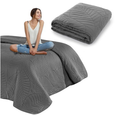 Bedspread 200 x 220 Embossed Microfiber Nicole 12