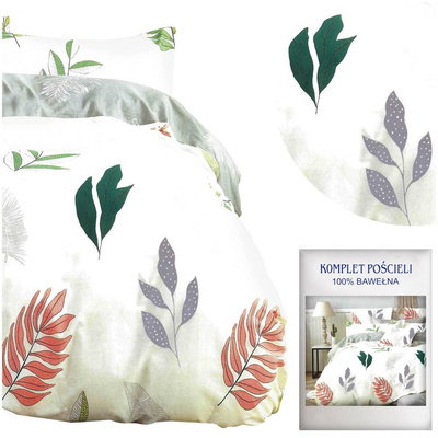 Cotton Satin Bedding No. A1427 160x200NP 3 parts