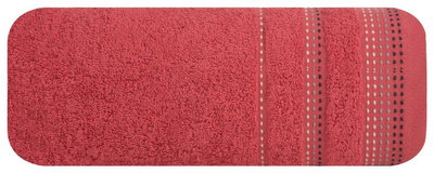 Towel 50 x 90 Cotton Pola 15 500 g/m2 Red
