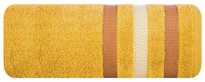 Bath Towel Gracja (10) 50 x 90 Mustard