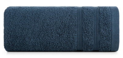 70 x 140 Terry Bath Towel Aline 11 Navy Blue