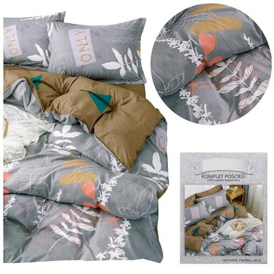 Bedding 200 x 220 3pc Satin Melita 498