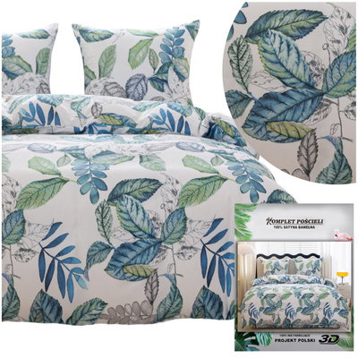 Bedding 160 x 200 3pcs Satin Maria 3050
