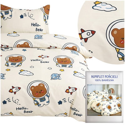 Bedding 140 x 200 2cz Satin Cotton No. A1598