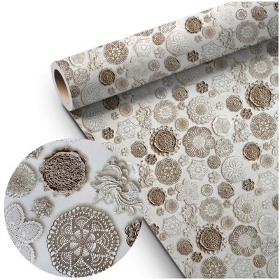 Tablecloth 140 cm Decorative by the Meter Lena 30