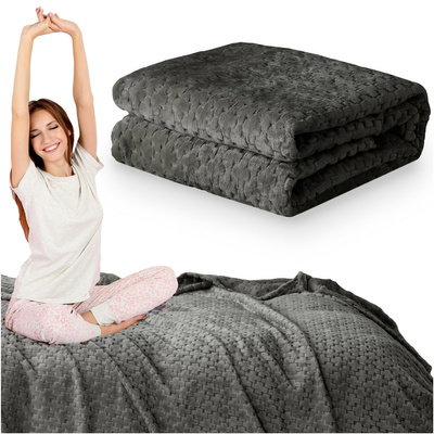 Blanket 200 x 220 Microfiber Embossed Gediz 05