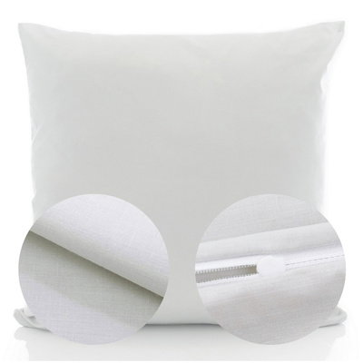 Cotton pillowcase 50 x 50 Uniform Ola Grey Grey