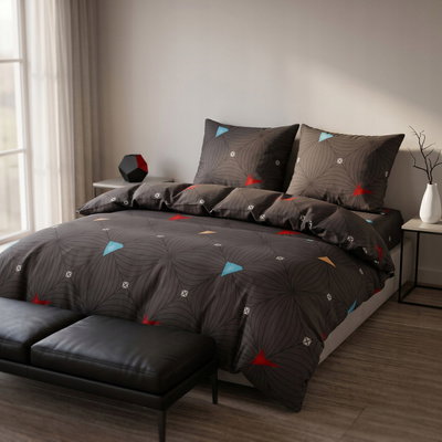 Pościel 220 x 200 3cz Gładka Eusebia Home 40