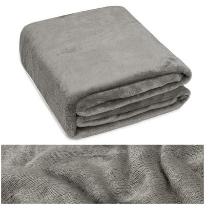 Blanket 160 x 200 Microfiber Solid Juana 04
