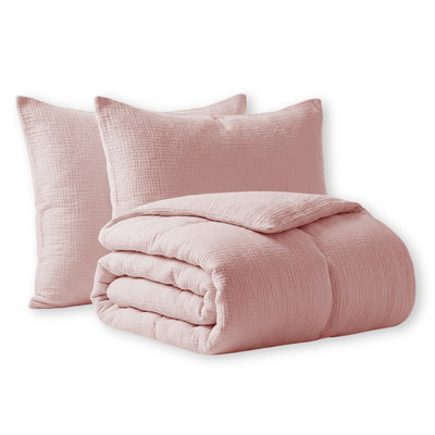Bedding 200 x 220 3pc Muslin Cotton Velia 01