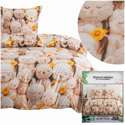 Bedding 140 x 200 2cz Satin Maria 3300