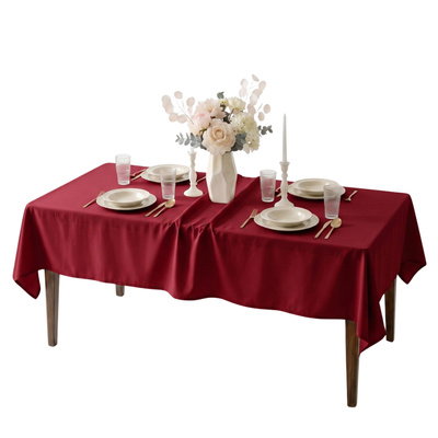 Tablecloth 140x240 Stainproof Surbo Maroon