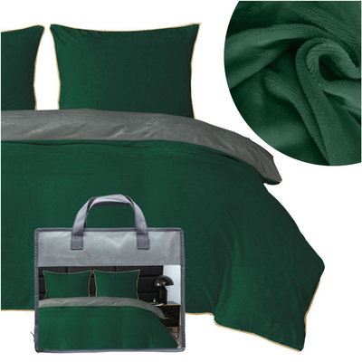 Bedding 200 x 220 3 pcs Teddy Bear Osman with Piping 3019