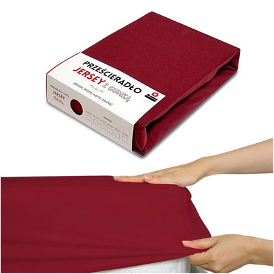 200 x 220 Jersey sheet with elastic Gaja 18