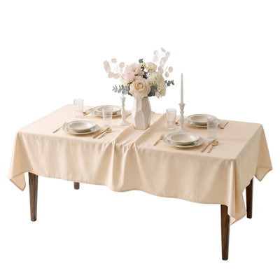Tablecloth 130x180 Stain-Resistant Surbo Cream