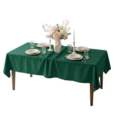Tablecloth 150x350 Stain-Resistant Surbo Bottle Green