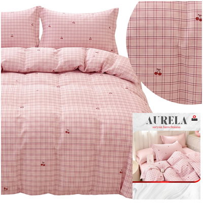 Bedding 200 x 220 3pc Satin Cotton Aurela 20