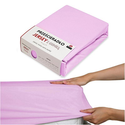 Bed sheet 180 x 200 Jersey with elastic band Gaja 20