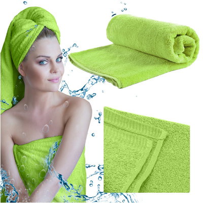 Tango towel 30 x 50 400 g/m2 12 Lime