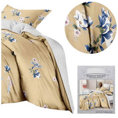 Bedding 160 x 200 3pc Satin Melita 467