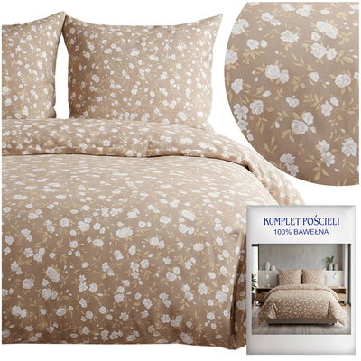 Bedding 160 x 200 3pc Satin Cotton No. A2066