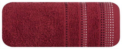 Towel 50 x 90 Cotton Pola 20 500 g/m2 Maroon