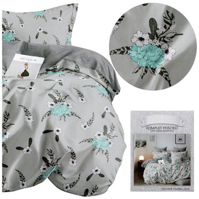 Bedding 160 x 200 3pc Satin Melita 597