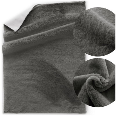 Rug 60 x 90 Soft Plush Fur Rabbit 107