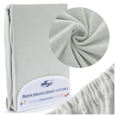 Jersey sheet with elastic 155_D Ash 60x120