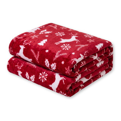 Blanket 160 x 200 Microfiber Christmas Donato 05