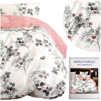 Bedding 160 x 200 3pc Satin Cotton No. A1625