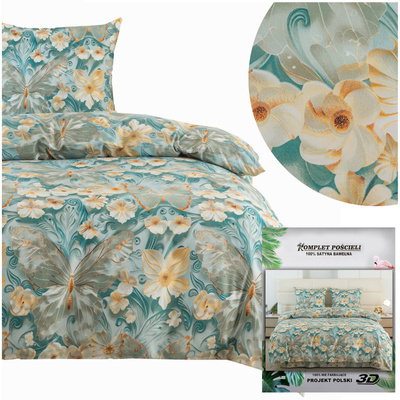 Bedding 140 x 200 2cz Satin Maria 3297