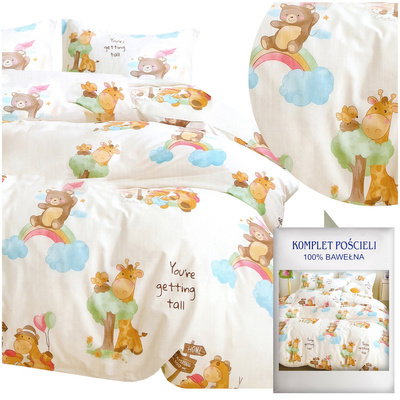 Bedding 160 x 200 3 pcs Satin Cotton No. A1789