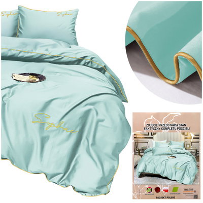 Bedding set 220 x 200 3 pcs with Areta 11 embroidery