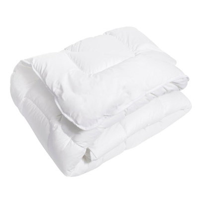 Quilt 180 x 200 Anti-allergenic Gold White