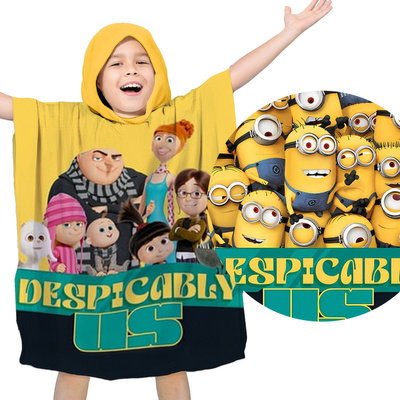Rýchloschnúca osuška 55 x 110 pončo licenčné 02