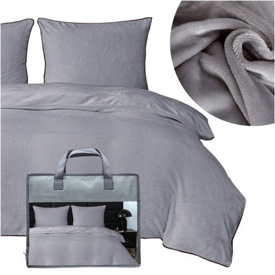 Bedding 200 x 220 3pc Osman Bear with Trim 2826