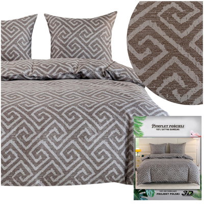 Bedding 200 x 220 3pc Satin Maria 3038